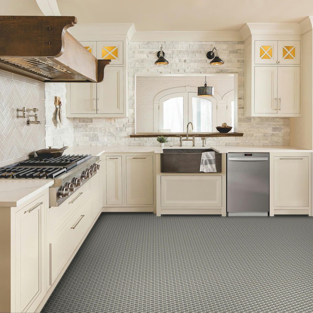 Karastan Escalera Carpet in Azul Frost, , large
