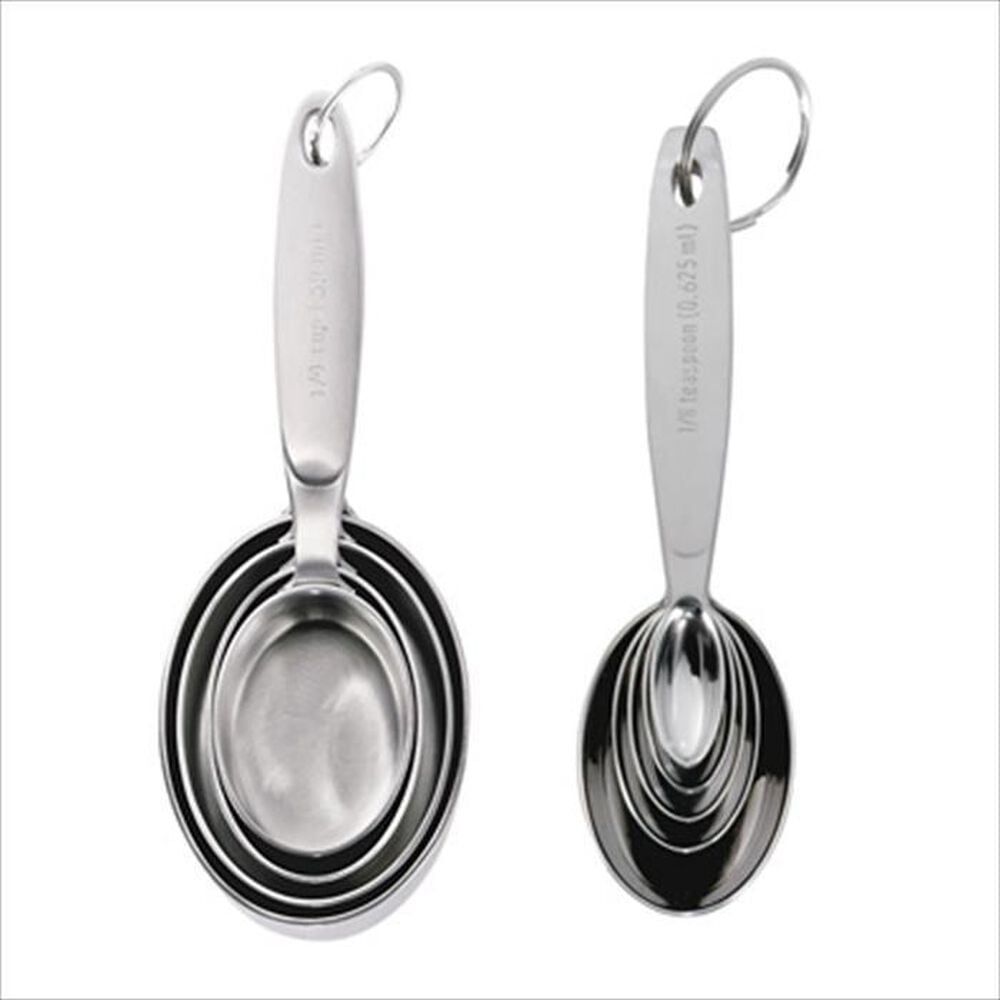 Cuisipro Stainless Steel Measuring Cups & Spoons Set, , large