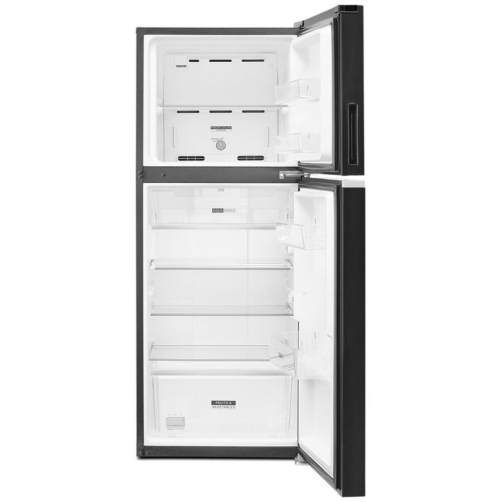 Whirlpool 24&quot; Top Freezer Refrigerator in Black, , large