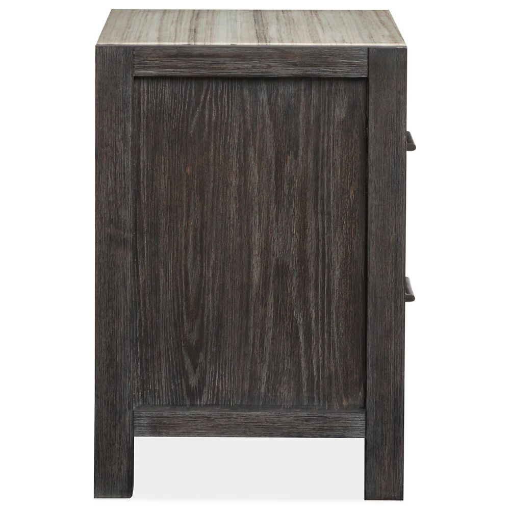 Nicolette Home Plum Creek 5 Piece King Storage Bedroom Set in Ravenwood Black, , large