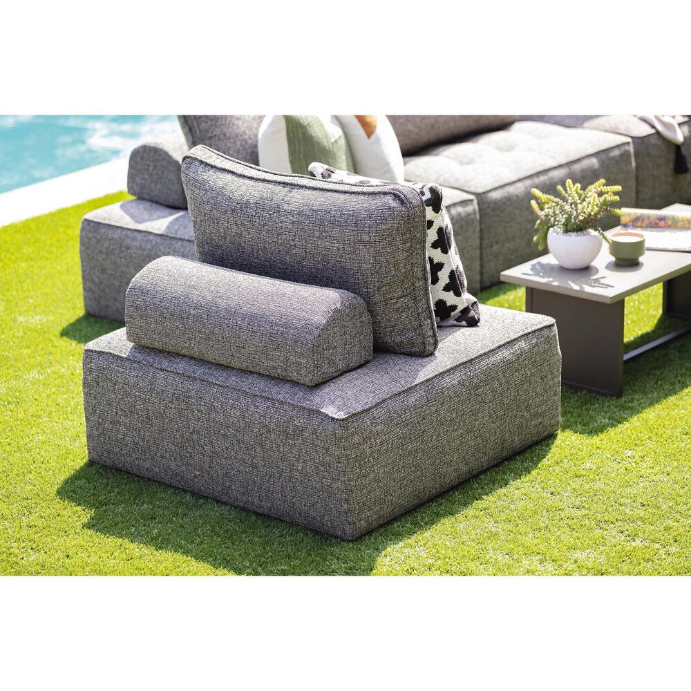 Ashley Bree Zee Patio Lounge Chair in Brown, , large