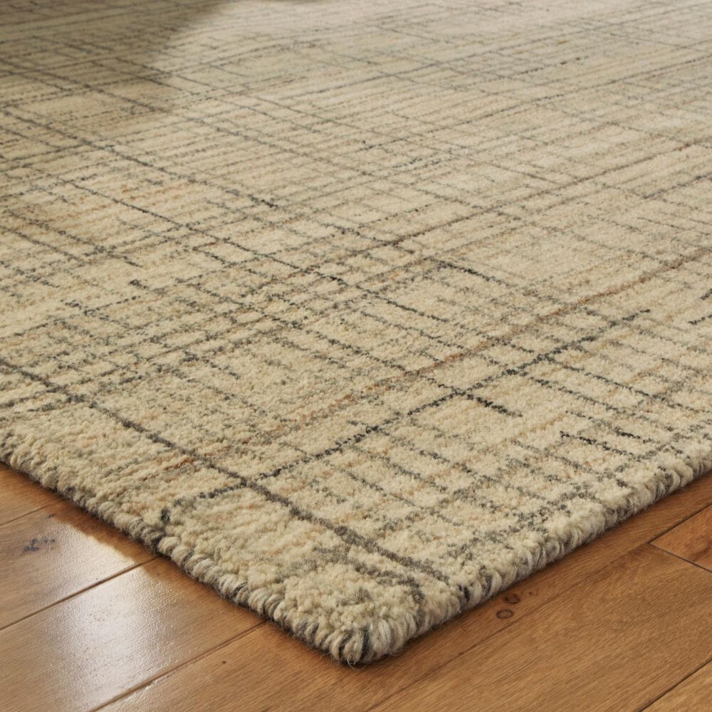 Ashley Janston 8&#39; x 10&#39; Ivory, Gray and Tan Area Rug, , large