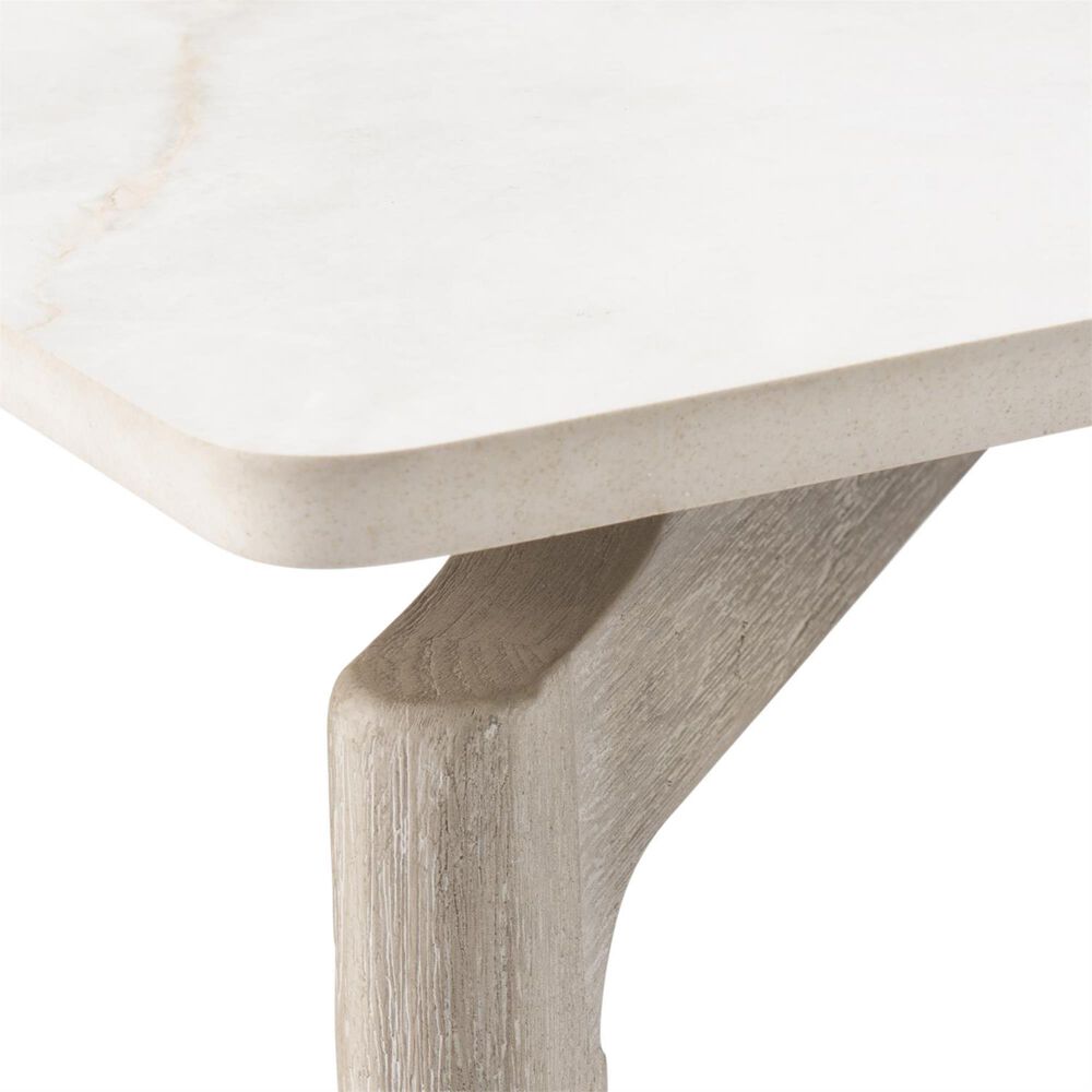 Bernhardt Aurora Patio Cocktail Table in Warm Shale and Sea Oat, , large