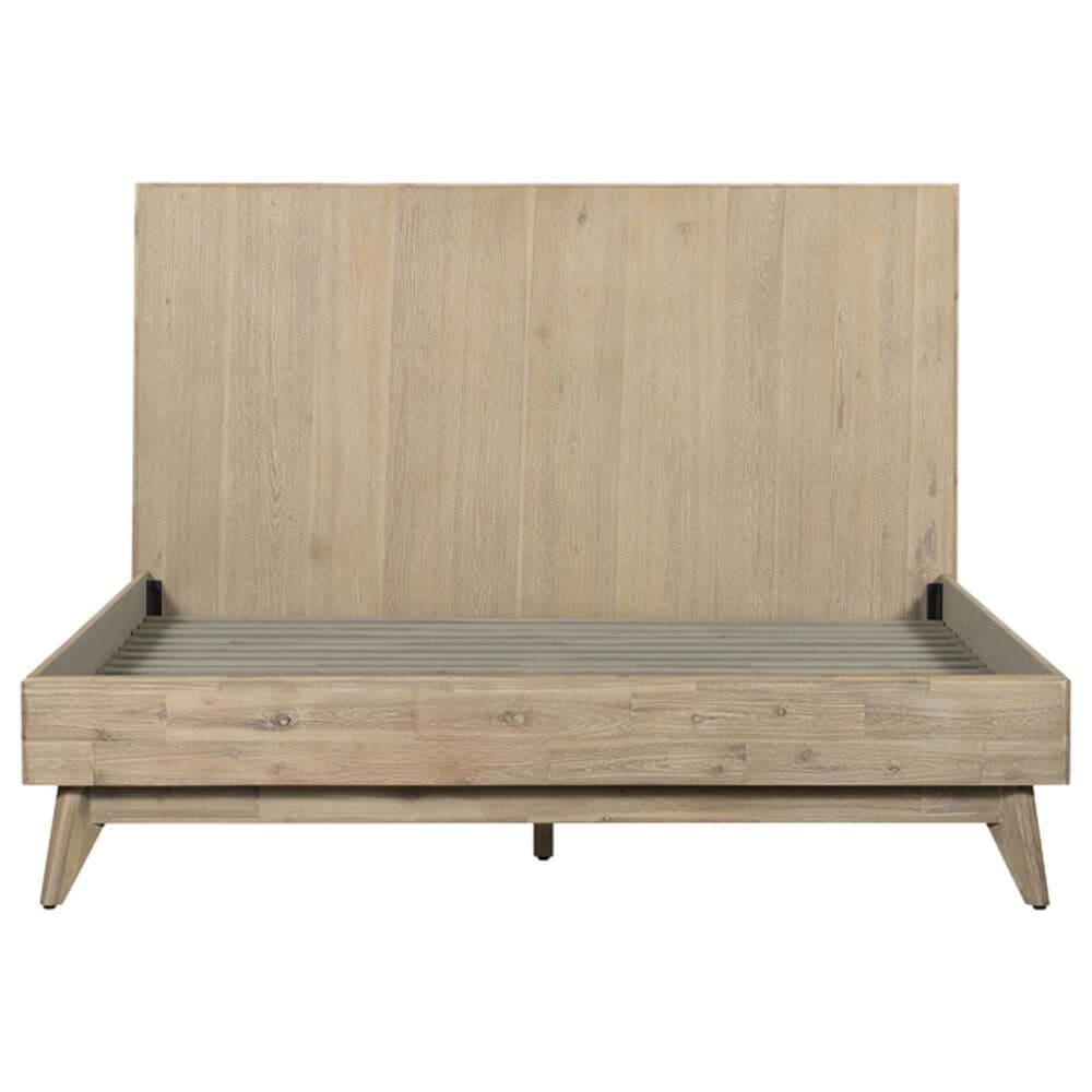 Blue River Baly 3-Piece King Platform Bed Set in Gray Sandblast Summer, , large