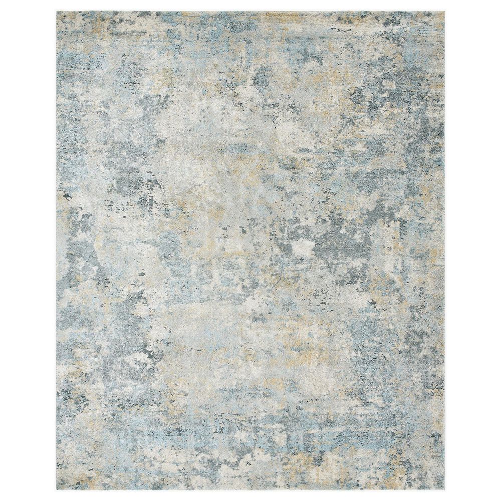Surya Avellino 10" x 14" Light Beige, Gray, Deep Teal, Pale Blue, Tan, Denim and Light Olive Area Rug, , large