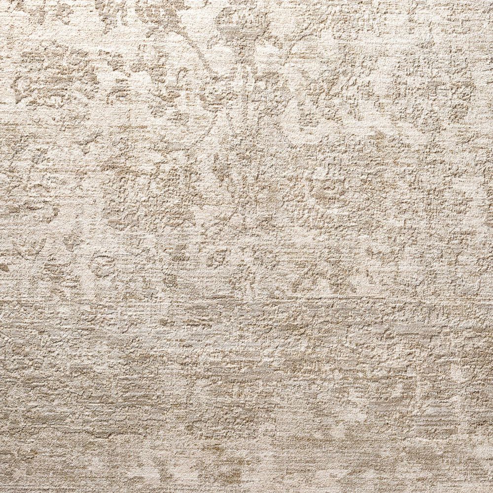 Surya Masterpiece Cream, Medium Gray and Light Gray 5&#39; x 7&#39;5&quot; Area Rug, , large