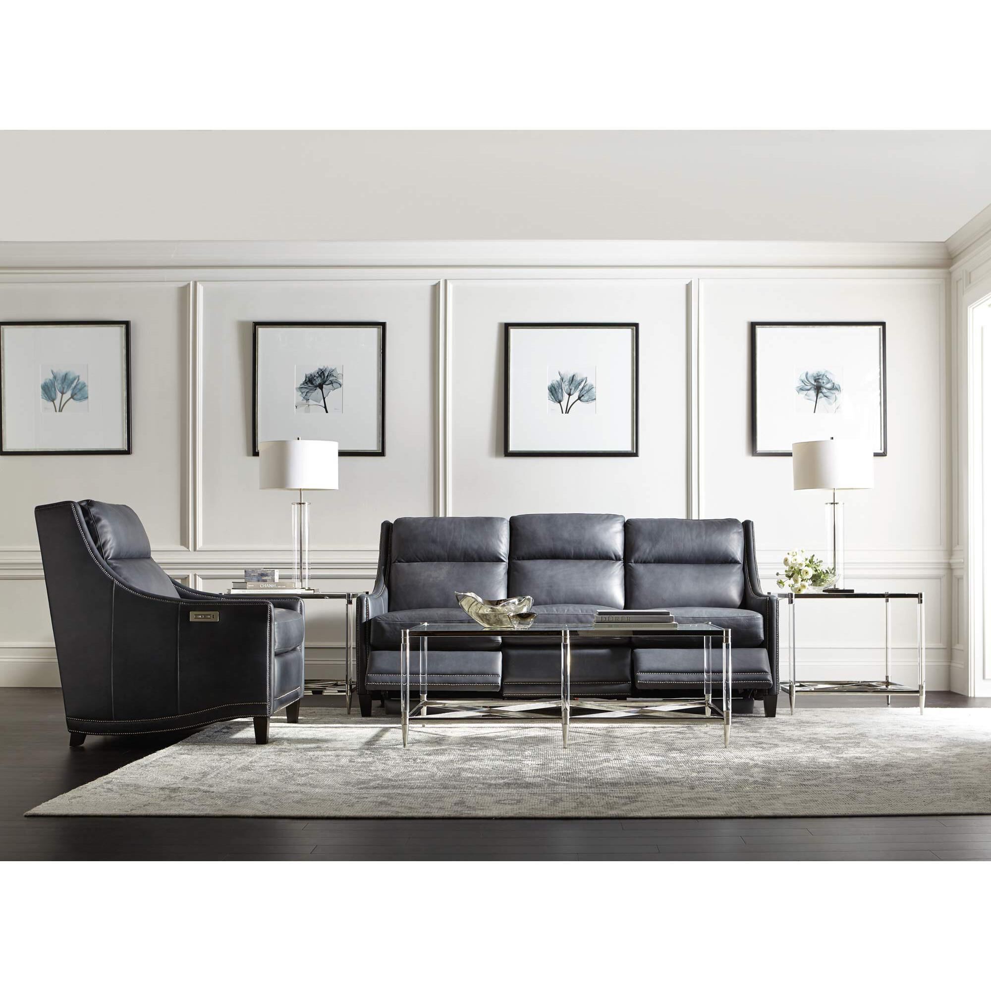 Bernhardt store leather sofa