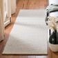 Safavieh Micro-Loop 2"3" x 7" Aqua and Ivory Runner, , large