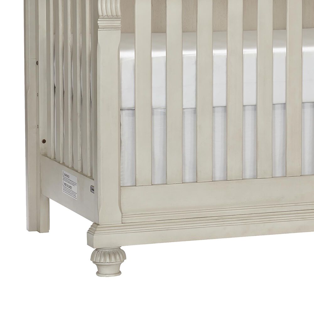 Kingsley Baby Sedona 4-In-1 Lifetime Convertible Crib in Vintage Ivory, , large