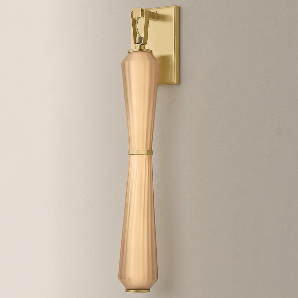 Corbett Lighting Zircon 1-Light Bath Vanity in Vintage Brass, , large