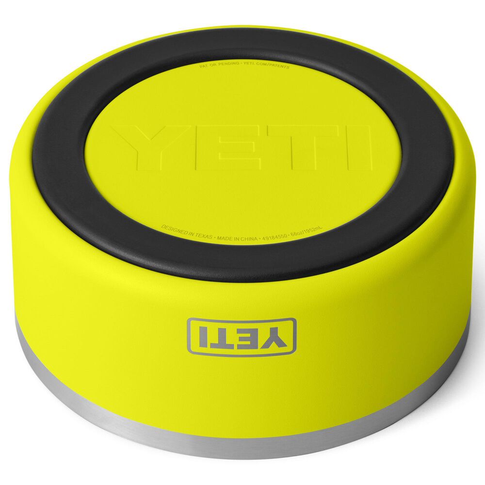 YETI Boomer 8-Cup Dog Bowl in Firefly Yellow, , large