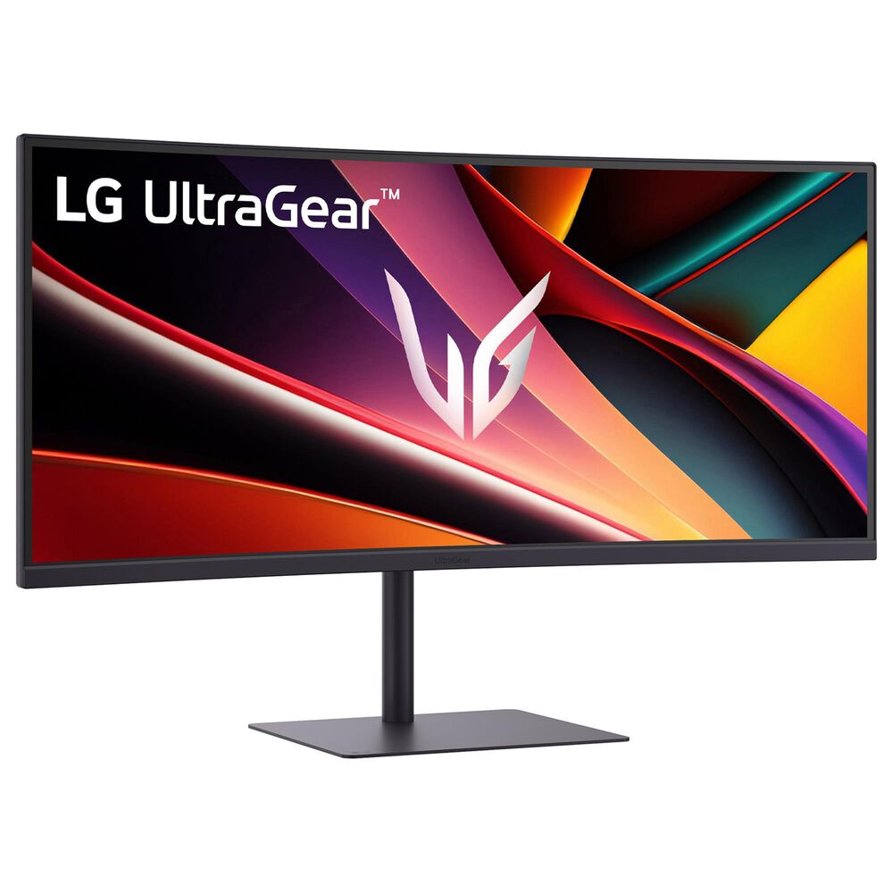 LG 34&quot; UltraGear WQHD 1440p 240Hz Curved Gaming Monitor in Black, , large