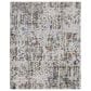 Feizy Sonora 39NVF 6"7" x 9"6" Ivory and Multicolor Area Rug, , large