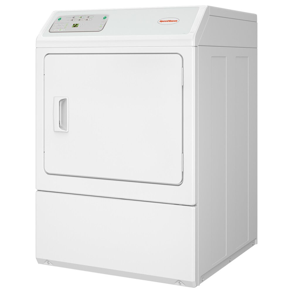 Speed Queen 7.0 Cu. Ft. Commercial Front Load Electric Dryer in White, , large