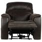 Steve Silver Lexington Triple Power Media Recliner in Saddle Brown, , large