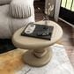 Furniture of America Rene Glossy End Table in Light Brown, , large