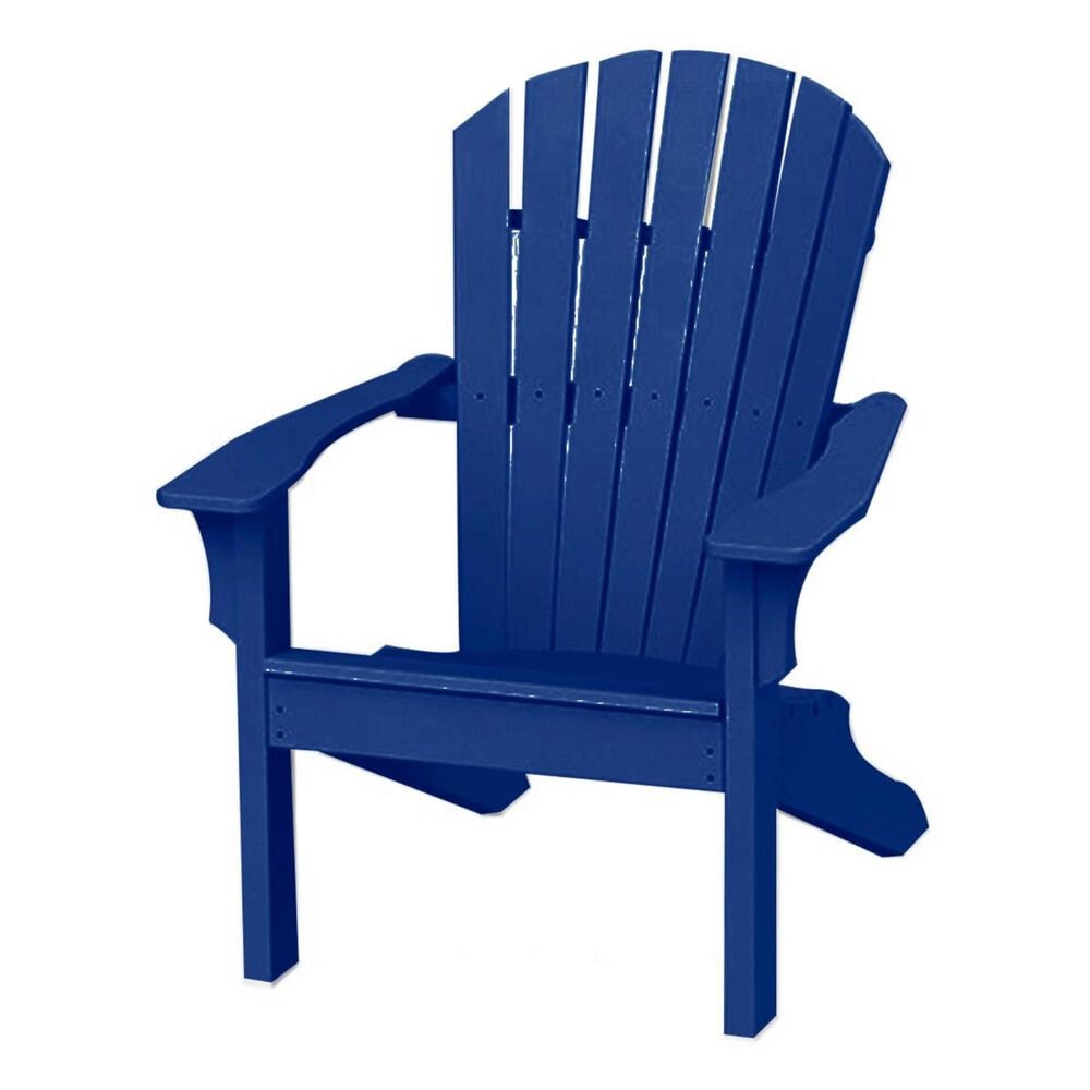 Oceanside Shellback Adirondack Chair in Navy, , large
