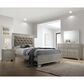 Crown Mark Lyssa 4-Piece Queen Panel Bedroom Set in Champagne, , large