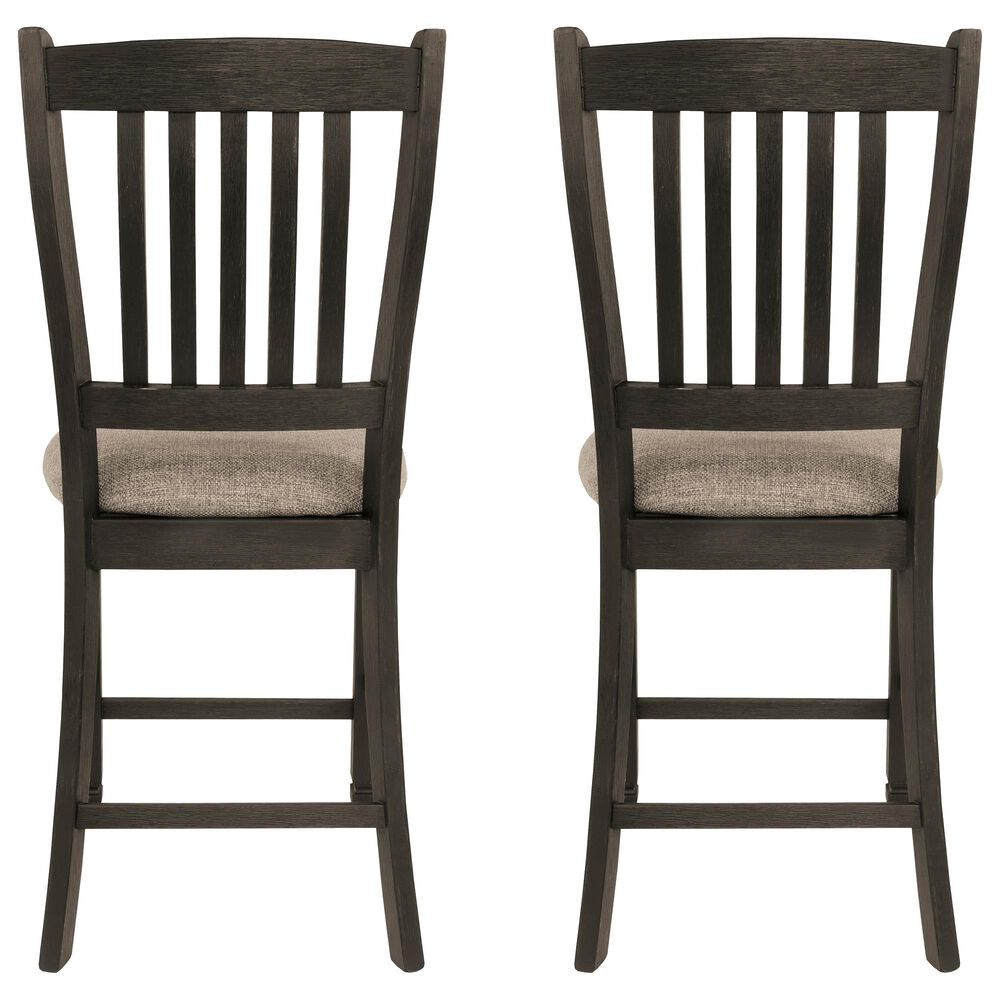 Ashley Tyler Creek Counter Stool in Grayish Brown &#40;Set of 2&#41;, , large