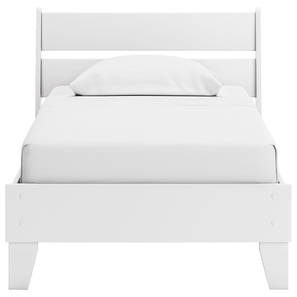 Ashley Socalle Twin Panel Platform Bed in Two-tone, , large
