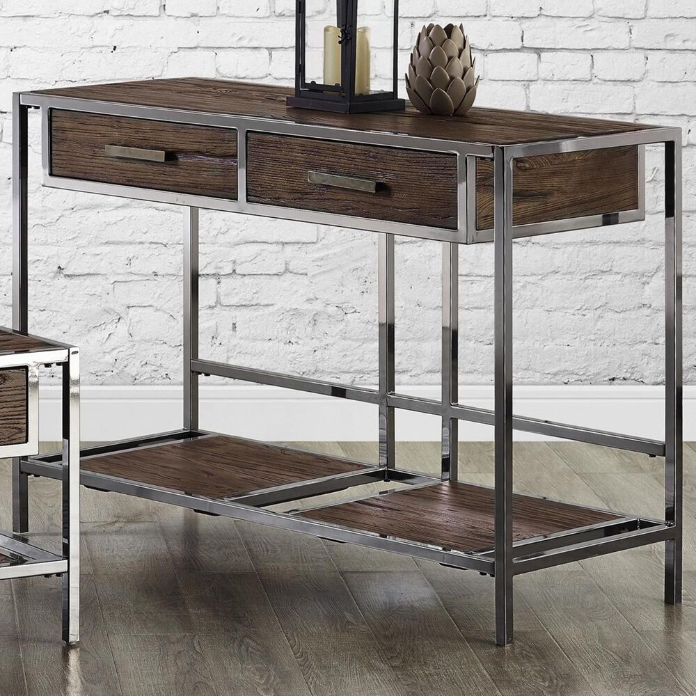 Accentric Approach Accentric Accents Sofa Table in Brown, , large