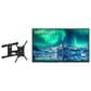 Furrion Aurora 55" Class Full Shade 4K UHD LED - Outdoor Smart TV with Full Motion Mount in Black, , large