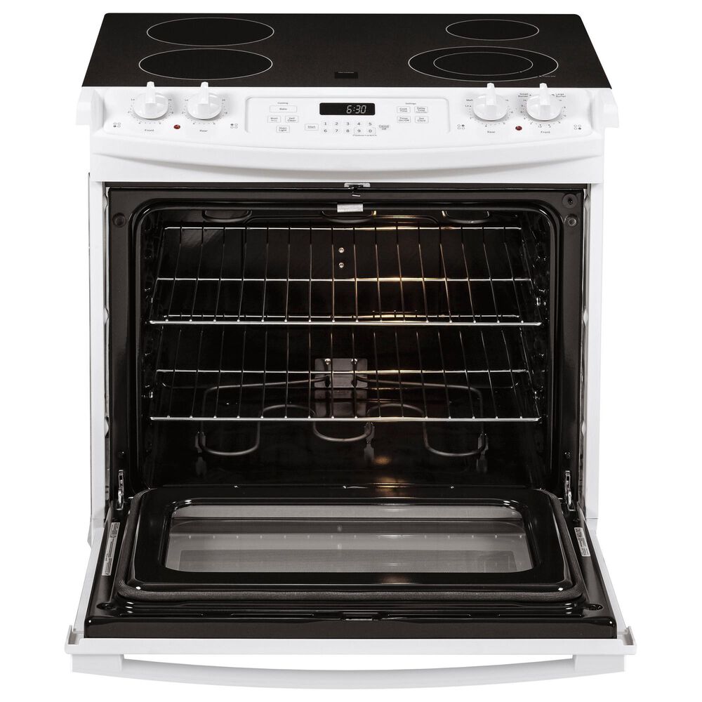 GE Appliances 30&quot; Drop-In Electric Range with Self-Cleaning Oven in White, , large