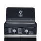Forno All"Aperto 4-Piece Outdoor Kitchen Grill Set with Bar and Beverage Center in Black, , large