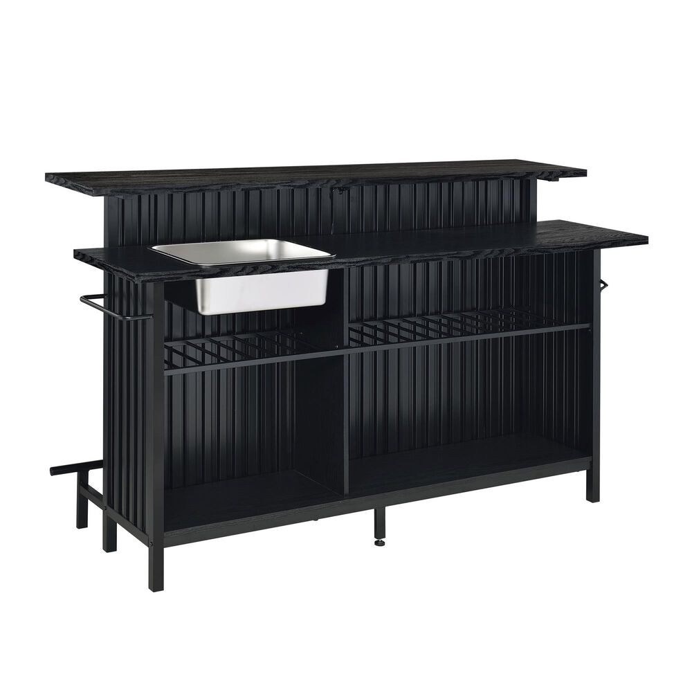 Mayberry Hill Leilani Bar Table in Black, , large