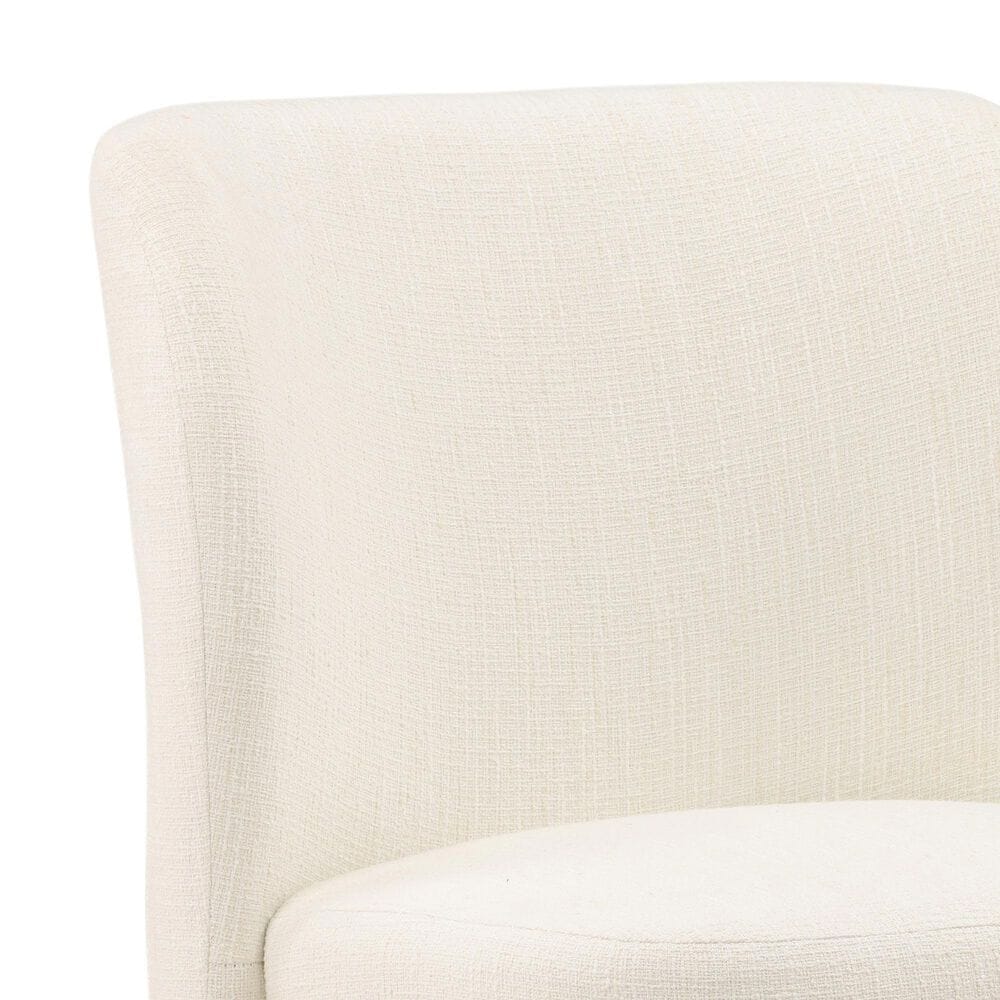 Blue Sun Designs Saoirse Dining Side Chair with Cream Upholstery, , large