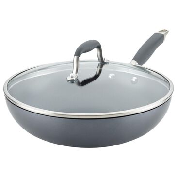 Anolon 12" Covered Ultimate Pan in Moonstone, , large