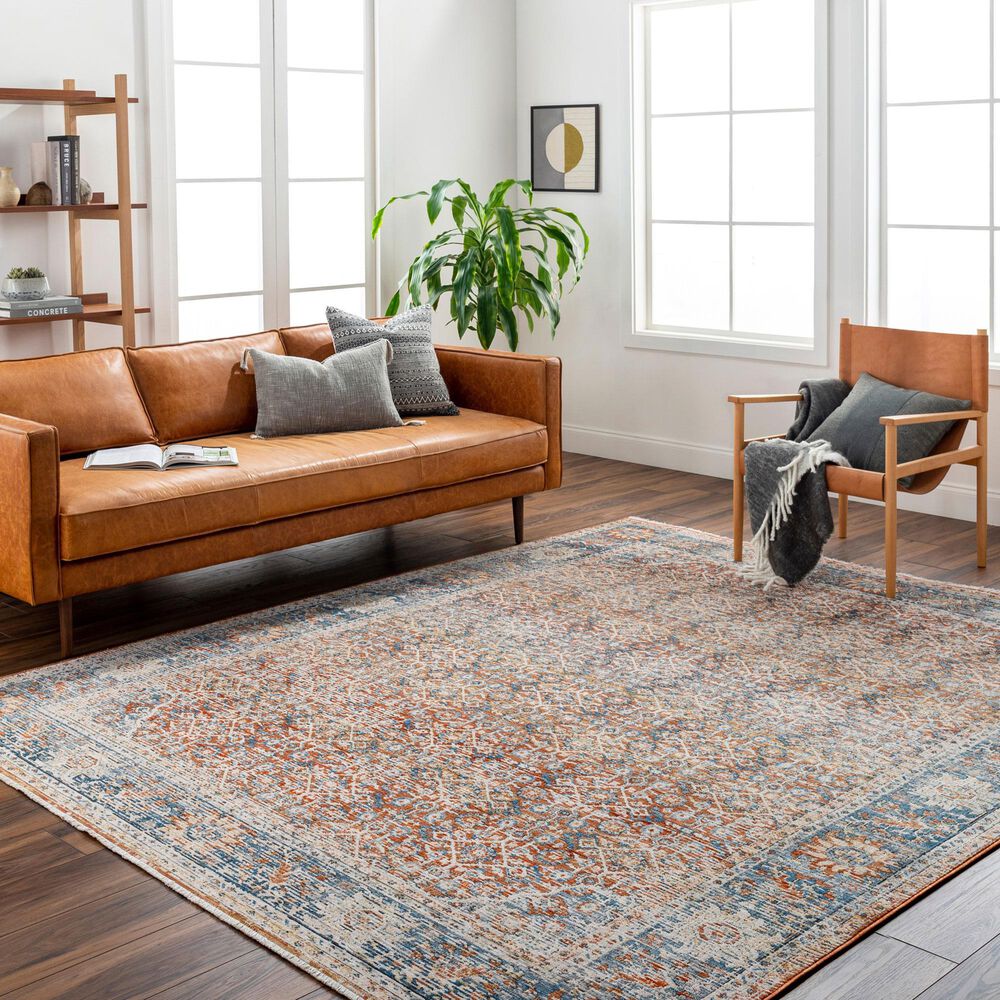 Surya Chicago CHG2304 11&#39;11&quot; x 15&#39;7&quot; Light Beige, Brick Red, Black, Slate, Blue,Taupe Area Rug, , large