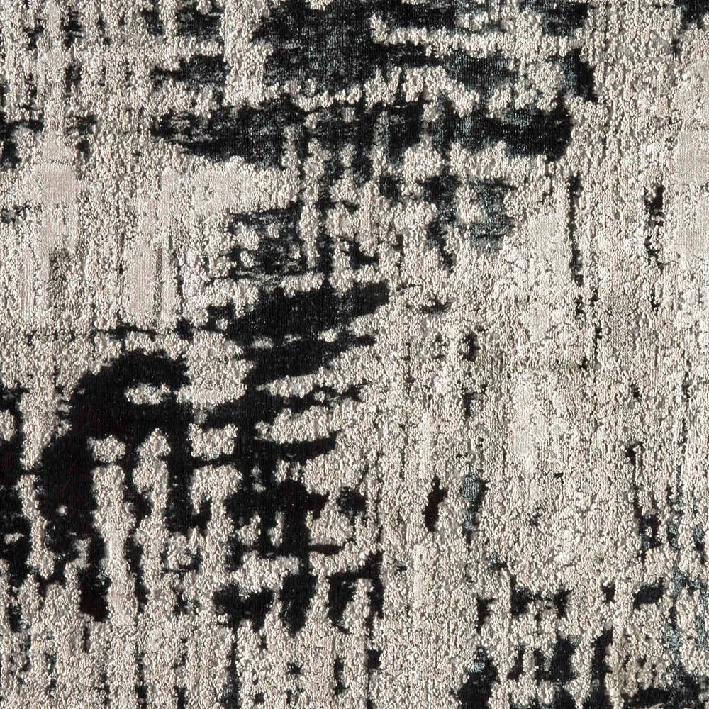 Feizy Micah 8&#39; x 10&#39; Black and Silver Area Rug, , large
