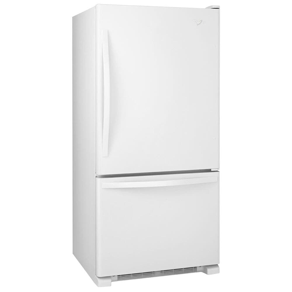 Whirlpool 22 Cu. Ft. Bottom-Freezer Refrigerator with Freezer Drawer in White, , large