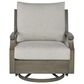 Ashley Rainier 4-Piece Patio Conversation Set in Beige, , large