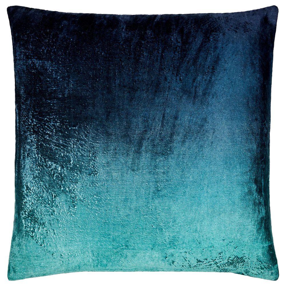 Surya Theodosia 18" x 18" Throw Pillow in Emerald and Dark Blue, , large