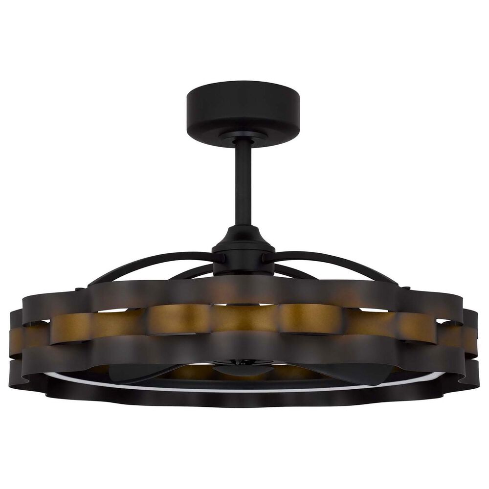 Cal Lighting Pembroke Ceiling Fan Light in Dark Bronze, , large