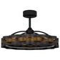 Cal Lighting Pembroke Ceiling Fan Light in Dark Bronze, , large
