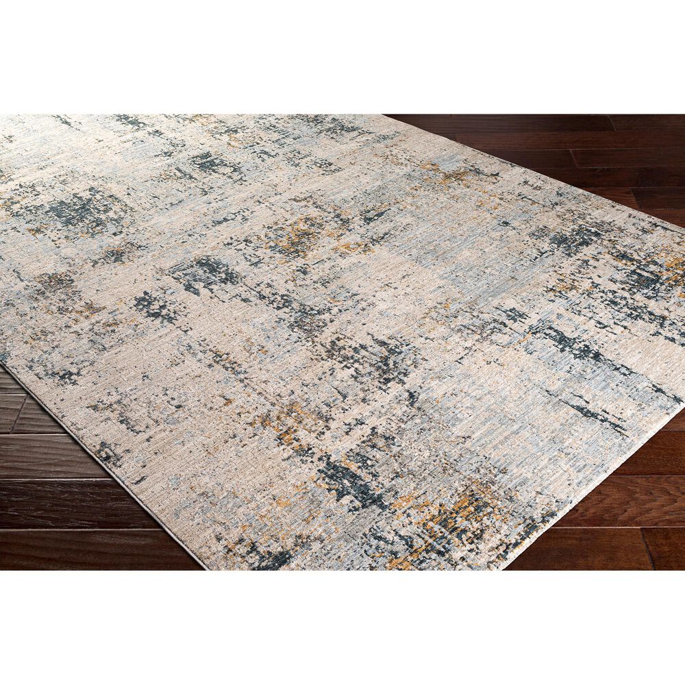 Surya Laila  10&#39; x 14&#39; Teal, Saffron, Sage, Gray and Cream Area Rug, , large