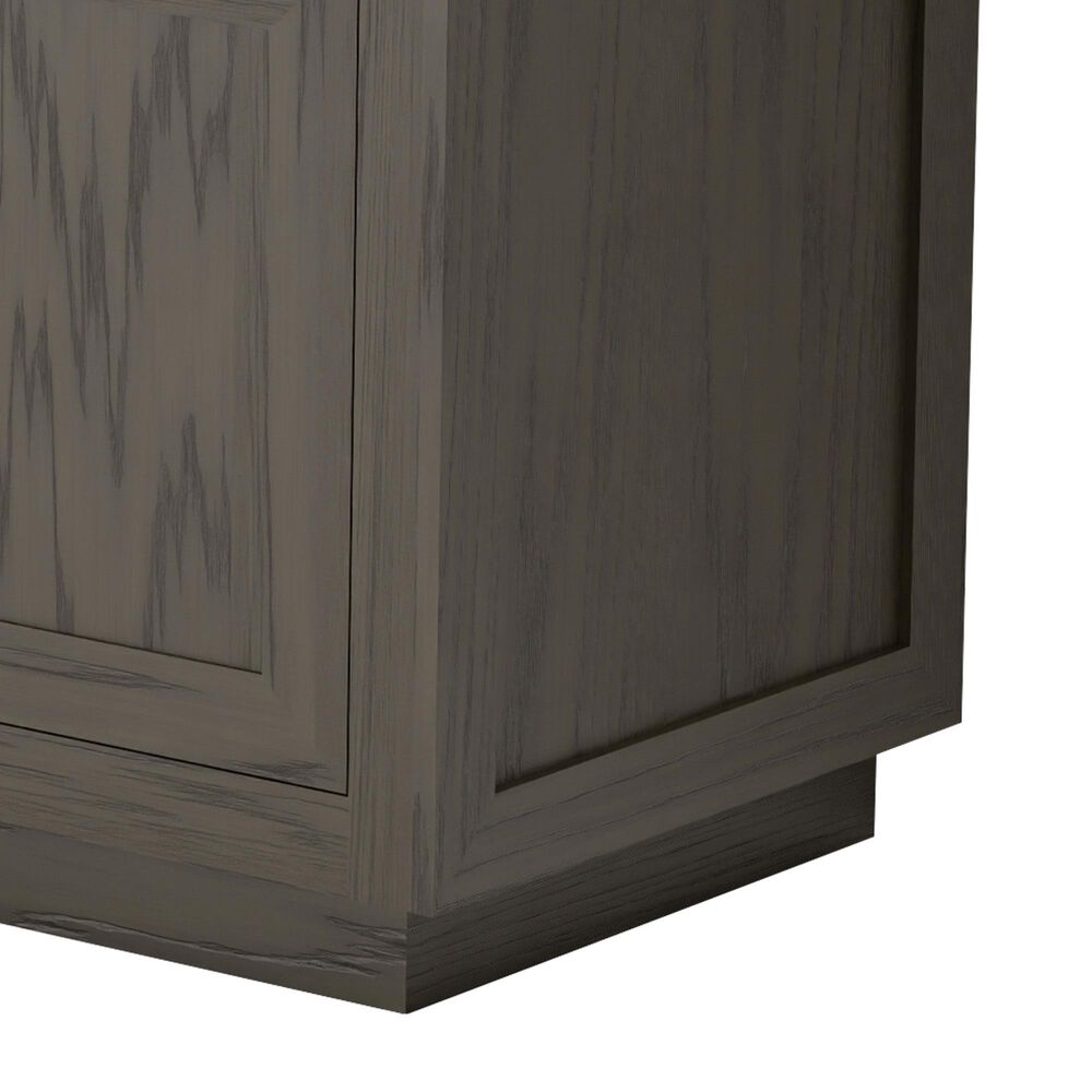 Lexora Home Abbey 80" Double Bathroom Vanity in Brown Oak with 2 cm White Cultured Marble Top and Rectangular Sinks, , large
