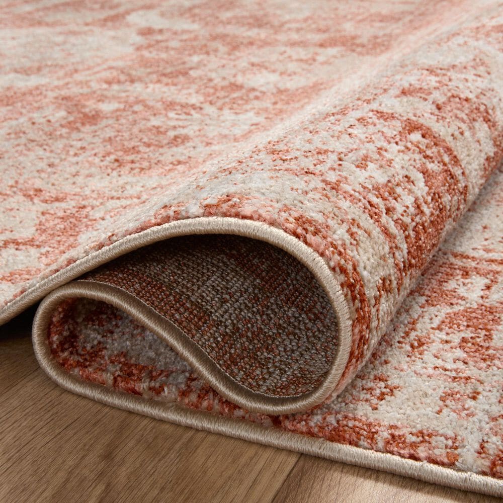 Loloi II Odette 11&#39;2&quot; x 15&#39;7&quot; Rust and Ivory Area Rug, , large