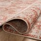 Loloi II Odette 11"2" x 15"7" Rust and Ivory Area Rug, , large