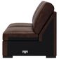 Ashley McDowlan 3-Piece Stationary Left Facing Sectional with Chaise in Coffee, , large