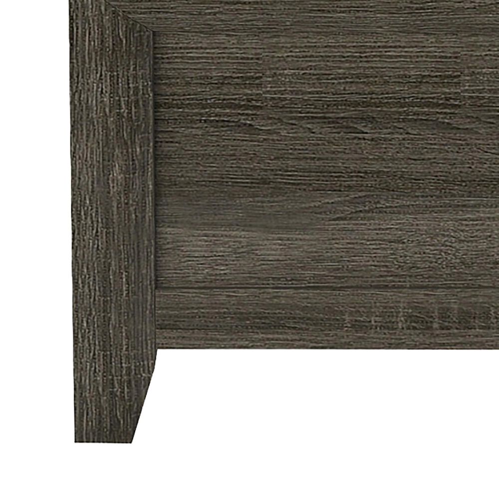 Furniture of America Lyons Twin Panel Bed in Charcoal, , large