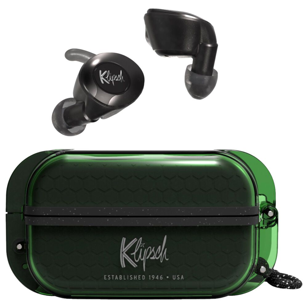 Klipsch T5 II True Wireless Sport Headphones in Green, , large