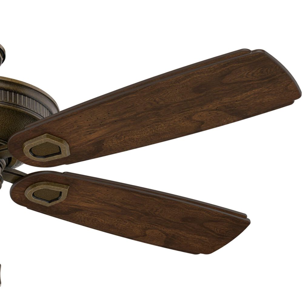 Hunter Heritage 60&quot; Outdoor Ceiling Fan in Aged Bronze, , large