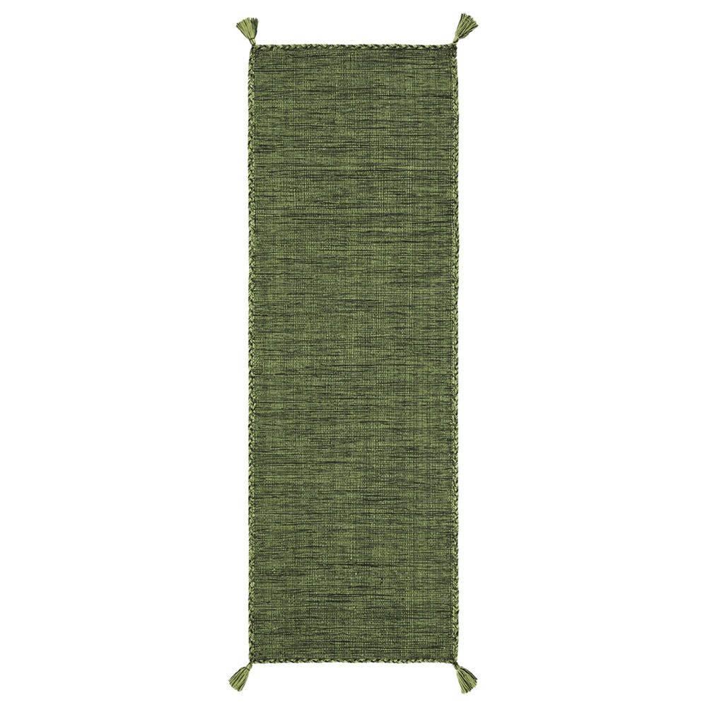 Safavieh Montauk 2"3" x 6" Green and Black Runner, , large