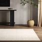 Jaipur Ziyad Lioum 5" x 8" Whitecap Gray, Rainy Day, White Swan and Fallen Rock Area Rug, , large