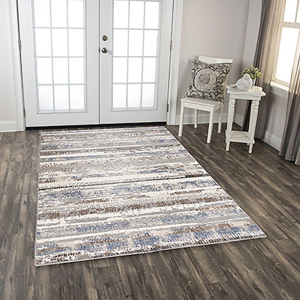 RIZZY Ventura VRA746 10' x 13' Blue Area Rug, , large