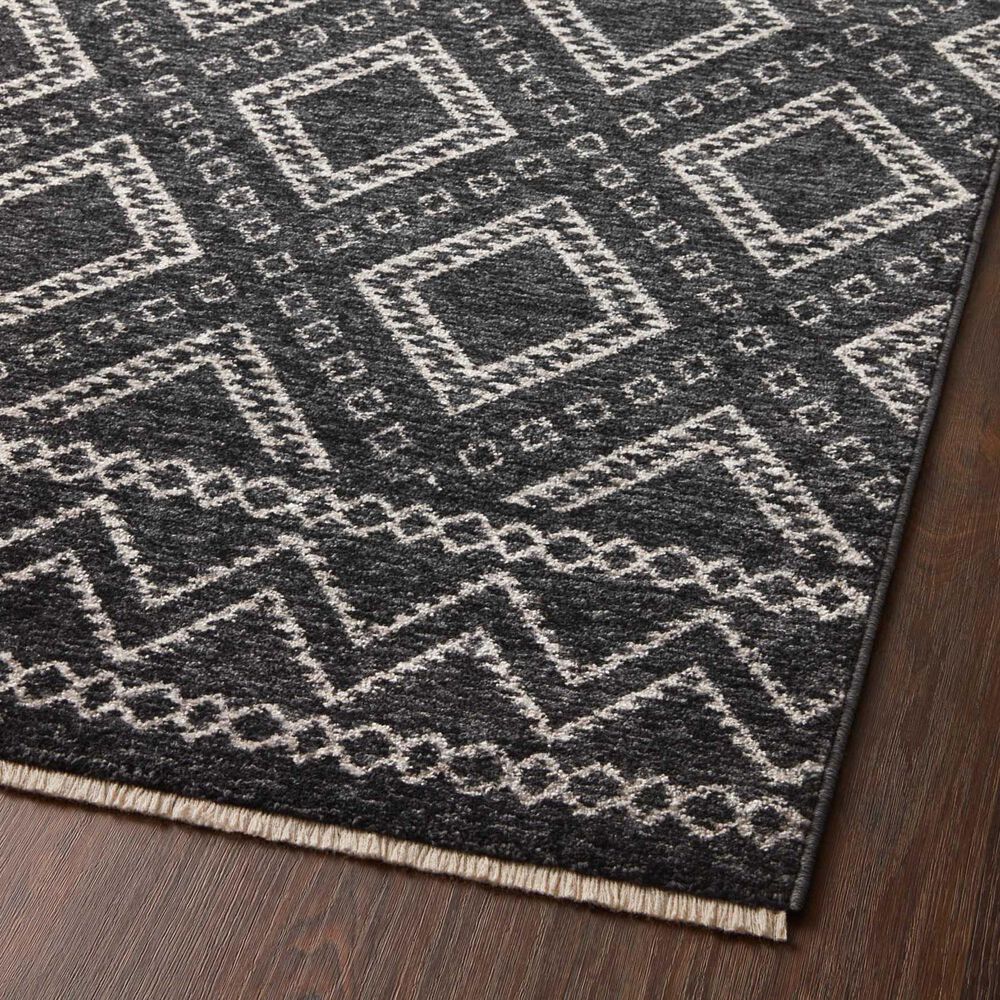 Loloi II Vance VAN-05 2&#39;3&quot; x 3&#39;10&quot; Charcoal and Dove Area Rug, , large